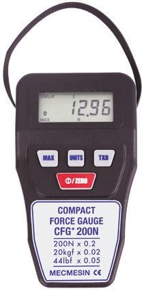Digital Force Gauge Mecmesin Model CFG+200 Digital Force Gauge Mecmesin Model CFG+200